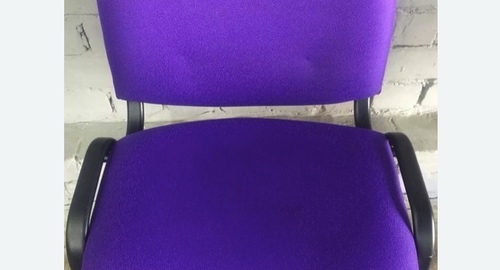 Химчистка офисных стульев. Пересвет