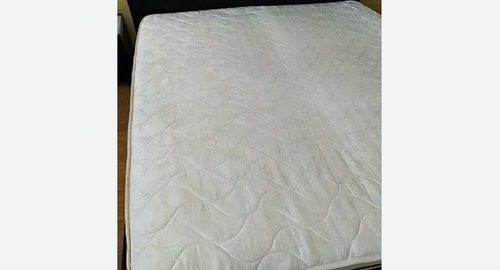 Химчистка матраса от мочи. Пересвет